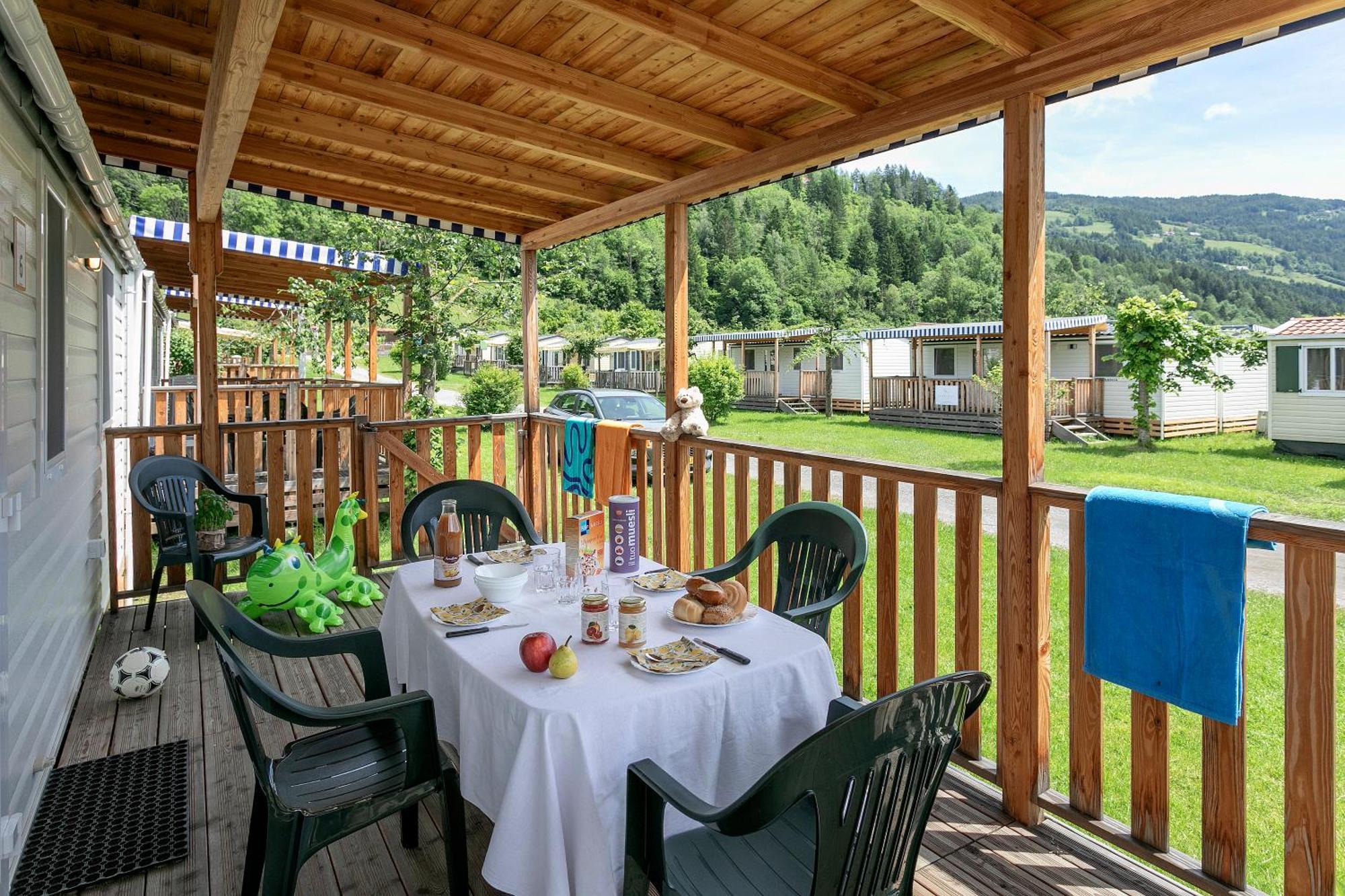 Albatross Mobile Homes on Camping Bella Austria Sankt Peter am Kammersberg Esterno foto