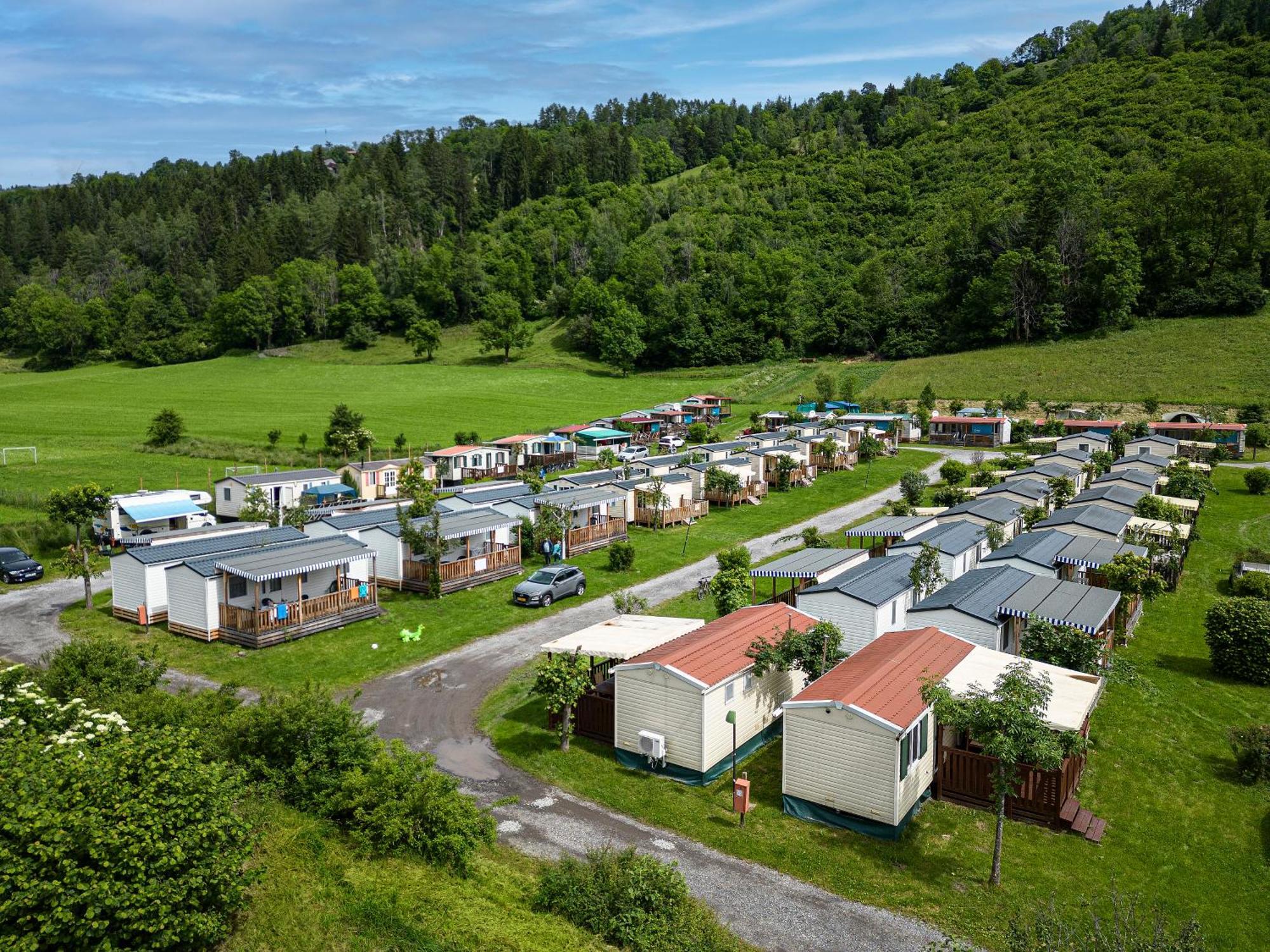Albatross Mobile Homes on Camping Bella Austria Sankt Peter am Kammersberg Esterno foto