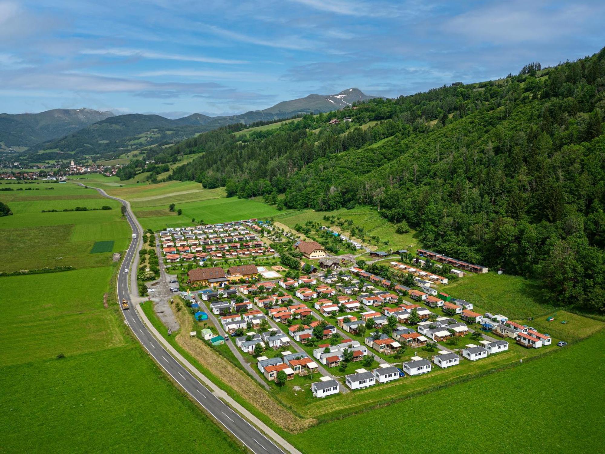 Albatross Mobile Homes on Camping Bella Austria Sankt Peter am Kammersberg Esterno foto